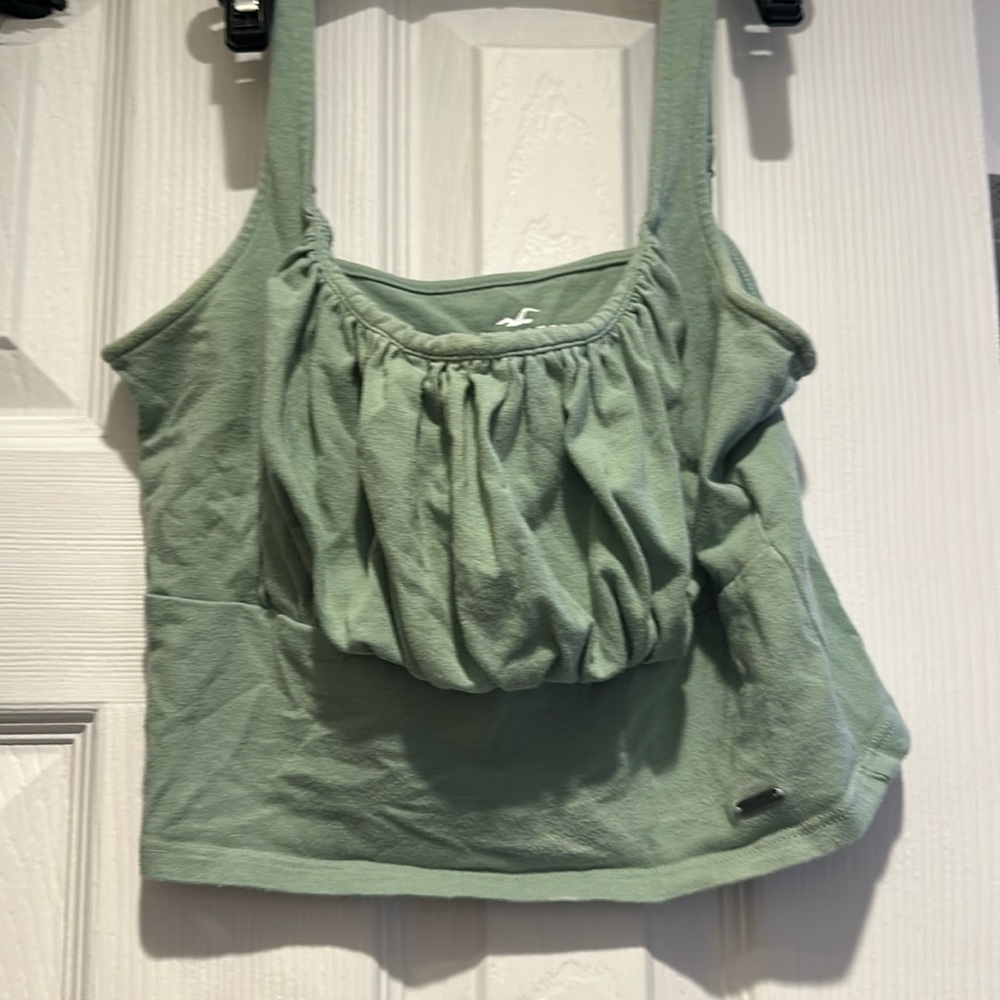 Hollister Green Tank Top